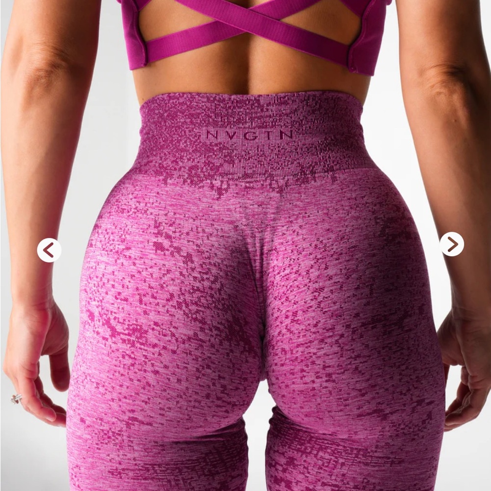 NVGTN Sugarplum Digital Seamless Leggings